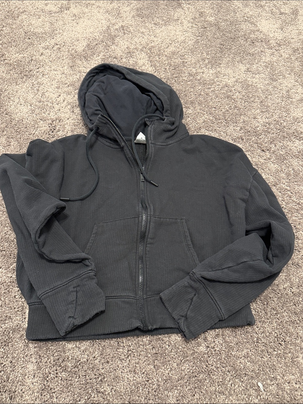all in motion Black Women's Zip-Up Hooded Jacket